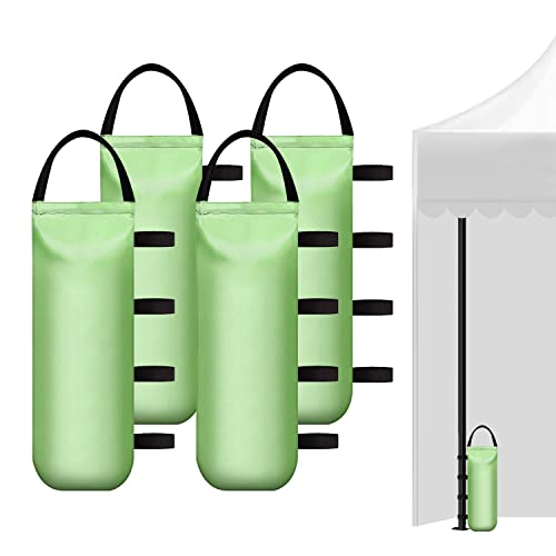 IALNAI 112 LBSCanopy Weights Sand Bags for Canopy Outdoor Advertising Tent Sunshade Fixed Windproof Pop up Canopy Tent (Without Sand) 4-Pack