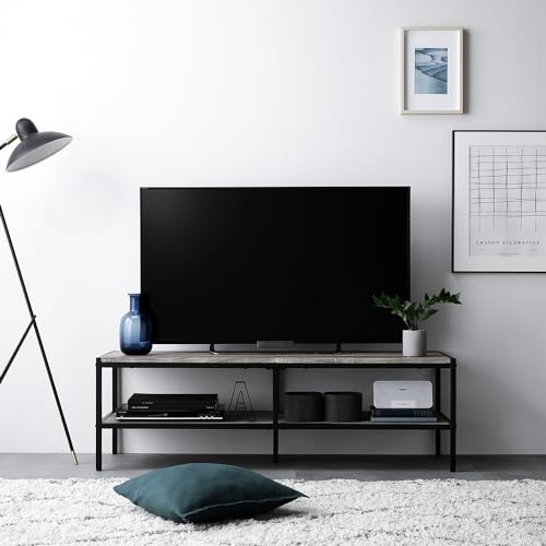 RASIK テレビ台 ローボード 幅120cm 奥行40cm ヴィンテージ 50型対応 棚 収納...