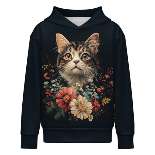 Kids 3D Graphic Pullover Hoodies Graphic Printed Hooded Sweatshirt for Boys Girls3