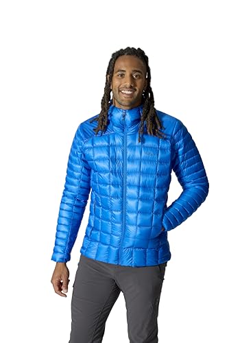 Image of Rab Men's Mythic Alpine Light Jacket - Down Insulated Water-Repellent Windproof Coat for Hiking, Climbing, & Mountaineering