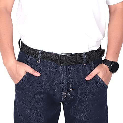 Mens Golf Belt, Casual Belts for Men Jeans Adjustable Braided Web Belt2