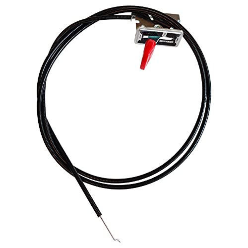GardenPal Throttle Cable Replacement Part Suitable for Most lawnmowers Metal