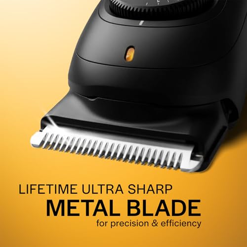 Image of Gillette Series 5 All-in-One Beard & Body Trimmer for Man (by Braun) | 40 length settings for Face, Body, Head & Private Parts | Sensitive Body Comb for body grooming | 7-In-1 on top Attachments | 120 Min Runtime | 5 Min Quick Charge | 100% Waterproof