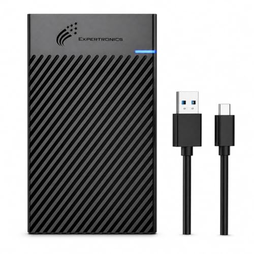 Image of External Hard Disk - USB 3.1, Ultra Slim Portable HDD, High Speed Plug & Play, Compatible with Laptop, PC, Mac - 1 Year Warranty (500, GB)