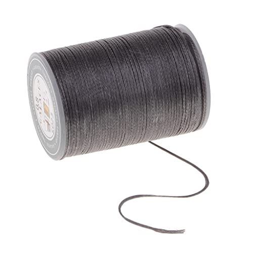 Hilo de coser fuerte poliéster 0.8mm gris oscuro miniatura 1