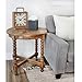 AuldHome Design Galvanized Tissue Box Cover; Square Distressed Farmhouse Vintage Style Decor Tissue Holder