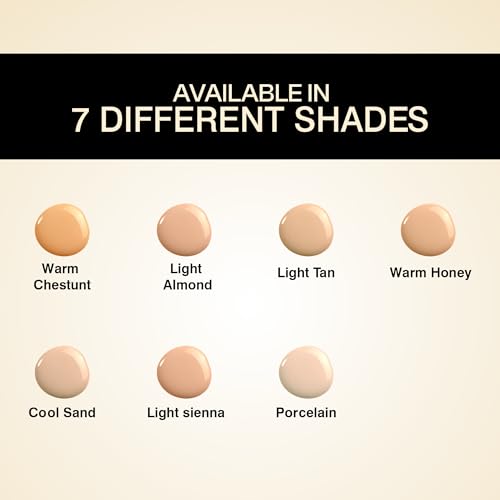 Image of AURIC BEAUTY PRODUCTS PRIVATE LIMITED Full All Skin Covermatte Flawless Finish Hydrating & Long Lasting Liquid Foundation With Matte Finish & Optimum Coverage I Paraben Free I Cool Sand, 30Ml