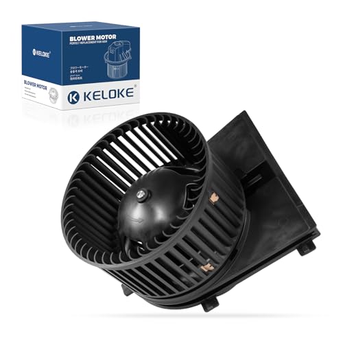 Image of KELOKE Front HVAC Heater Blower Motor Fan Fits for Audi TT /TT Quattro 2000-2006 & 1997-2013 Porsche 911, Boxster, Cayman & 1998-2010 Volkswagen Beetle, Golf, Jetta, Replace# 700158 1J1819021C PM9269