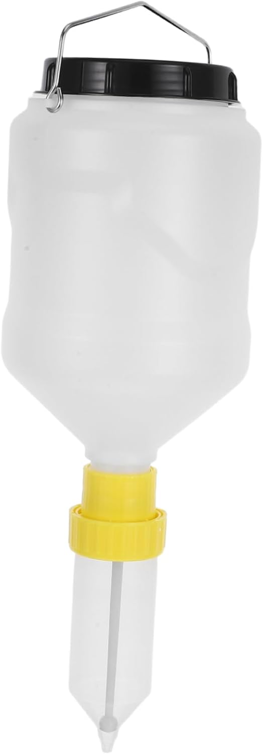 Large Capacity Sauce Dispenser with Pump Food-grade Hanging Squeeze Bottle for Condiments for Commercial Kitchens Efficient Sauce -saving Design
