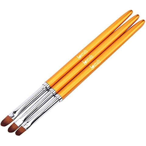 3 Gel Pinsel Set oval Cover