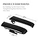 AC-MTORC Rear Saddlebags Gap Filler Strips for Harley/Touring/Road King/Road Glide/Electra Glide/Ultra Limited 2014-2024