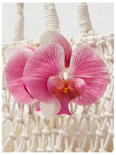 Bolso Tote con diseño 3D floral para mujer miniatura 5