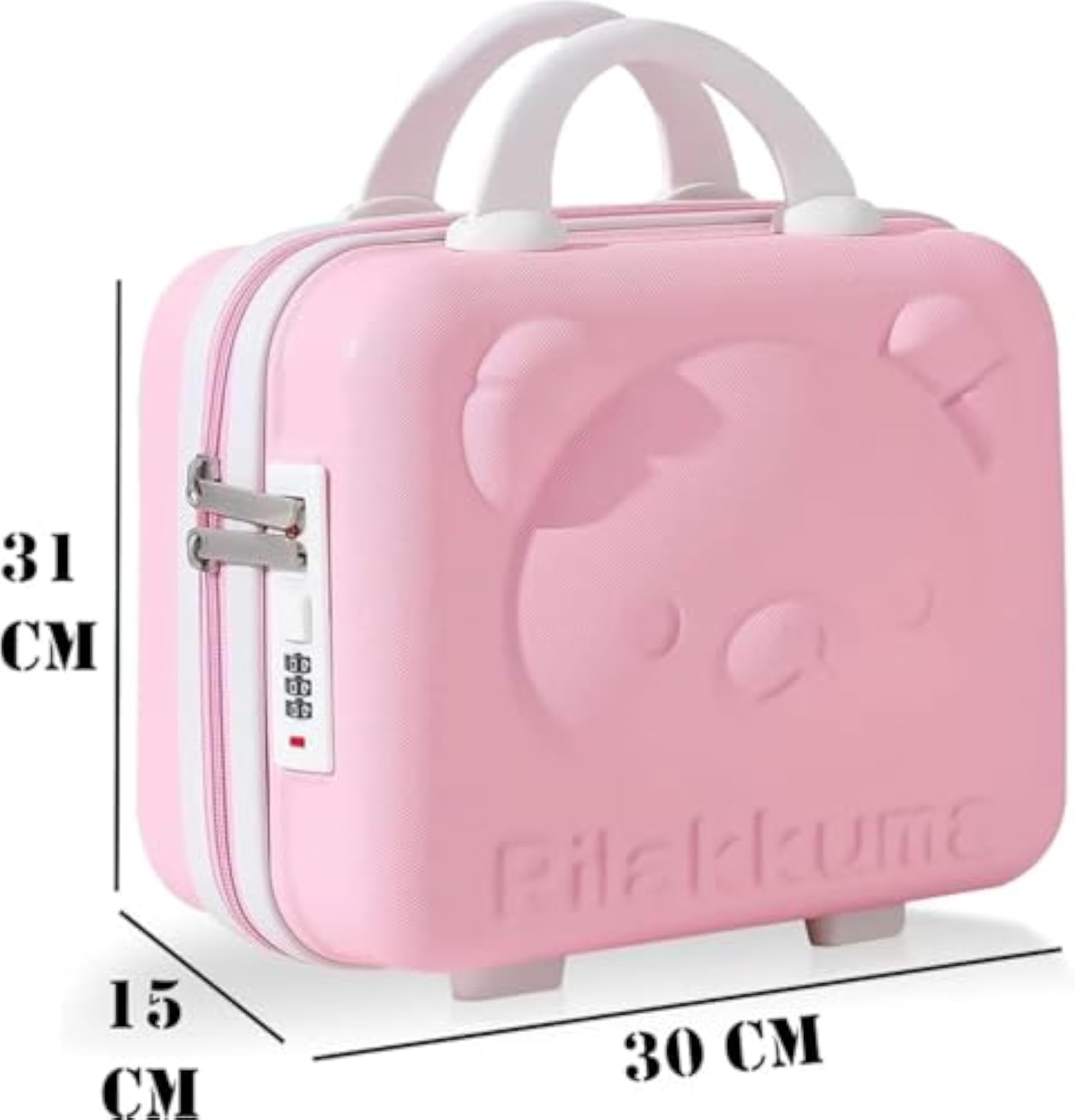 Women's Hard Shell Cosmetic Travel Makeup Case