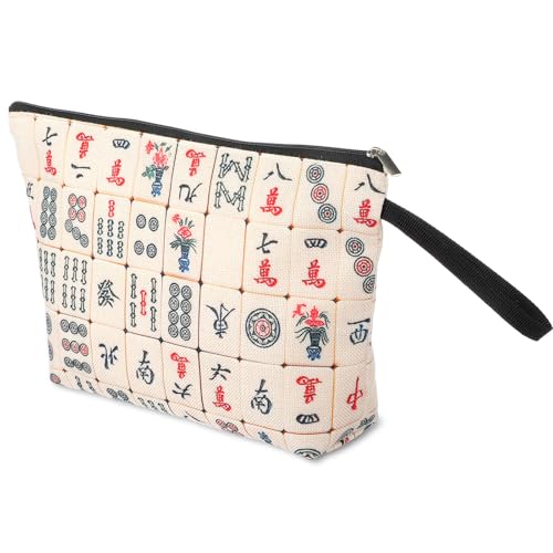 Sibba Cute Small Cosmetic Bag Gifts Mini Makeup Bags Mahjong
