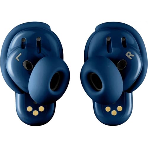 Image of Bose QuietComfort Ultra Noise Cancelling Earbuds - Lunar Blue (Renewed)