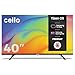Cello C4025TZ Frameless 40 inch Full HD Large Smart TV Powered by Tizen Operating System Cloud Gaming without Console - Bluetooth, HDMI, USB & Wi-Fi Connectivity Made in UK