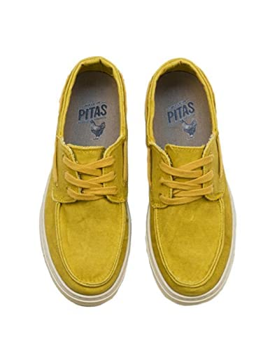 WALK IN PITAS - Scarpa stile nautico EN colore giallo ''MYLOS'' - Nautico da donna