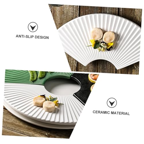 Plato cerámico estilo japonés para sushi miniatura 6
