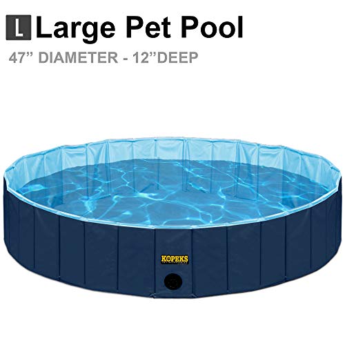 image for KOPEKS Outdoor Swimming Pool Bathing Tub - Portable Foldable - Ideal f