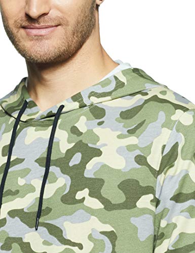 Image of ABOF Men's Cotton Knitwear (BOA19AMCWSS8047424 Olive XXL)