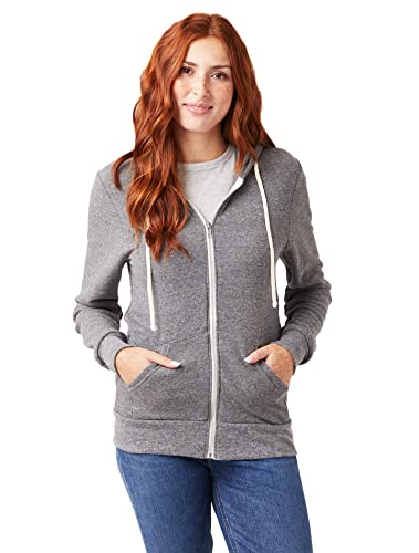 Image of Alternative All Gender Adult's Rocky Eco-Fleece Zip Hoodie