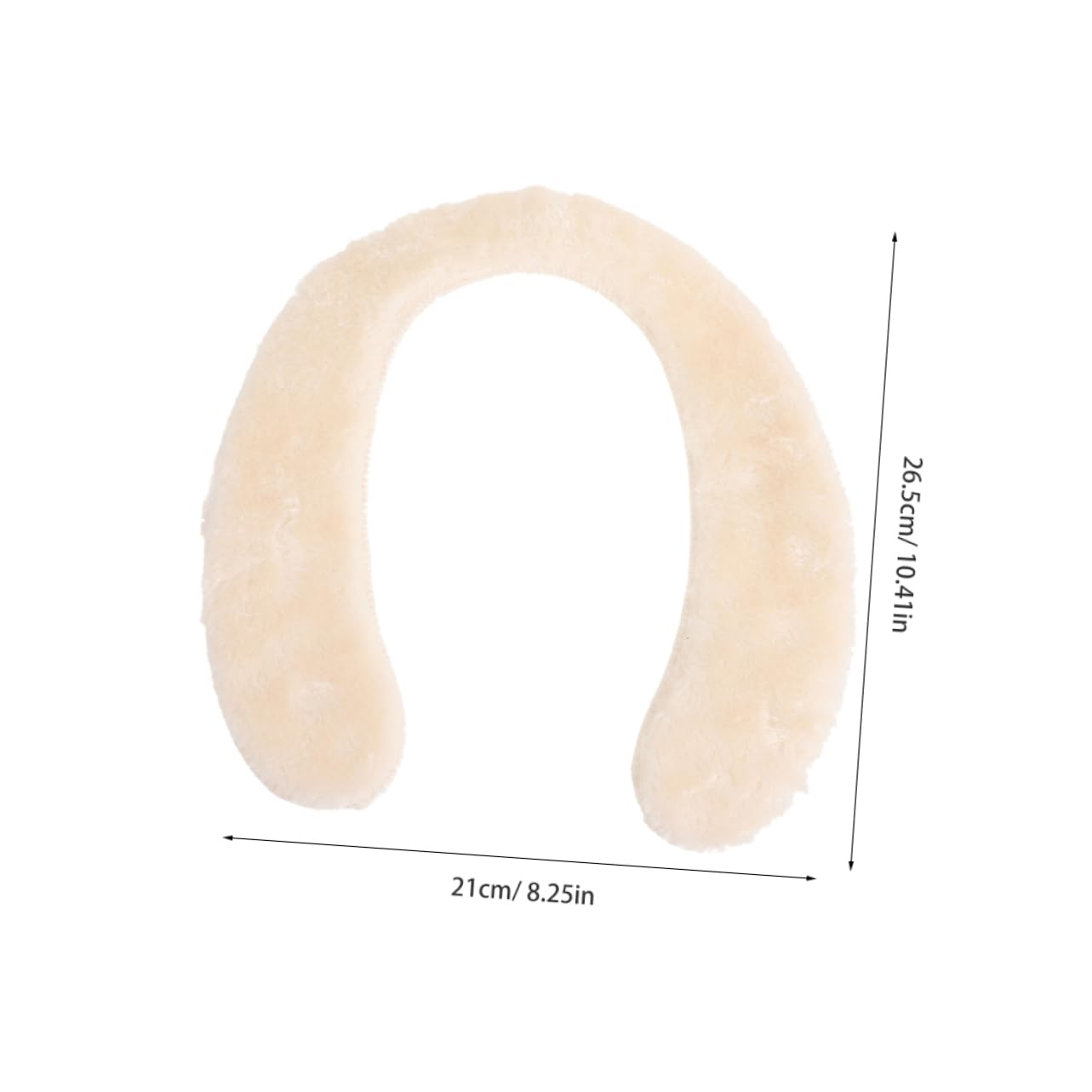 ibasenice 2Pcs Fuzzy Toilet Seat Covers for Soft Warm Replacement Mats for Training Lightweight and Durable Bathroom Seat Pads Encourages Independence Easy to Apply