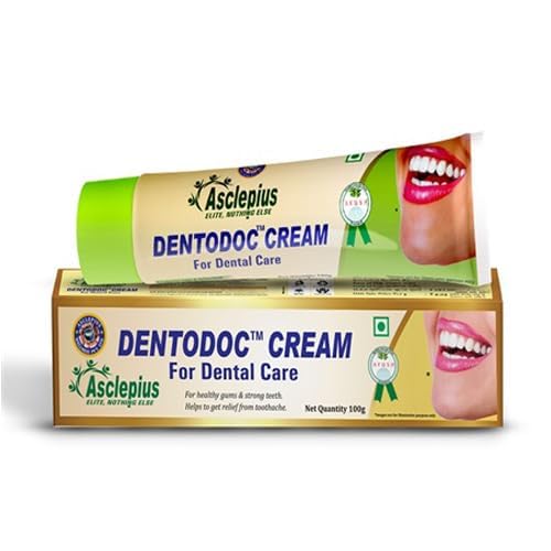 Dentodoc Cream Oral Care Solution for Bleeding Gums, Sensitivity Relief, Enamel Strengthening, and Pain-Free Dental Health- 100 gm