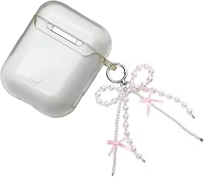 Amazon.co.jp: パールリボンキーホルダー おしゃれ リボン本