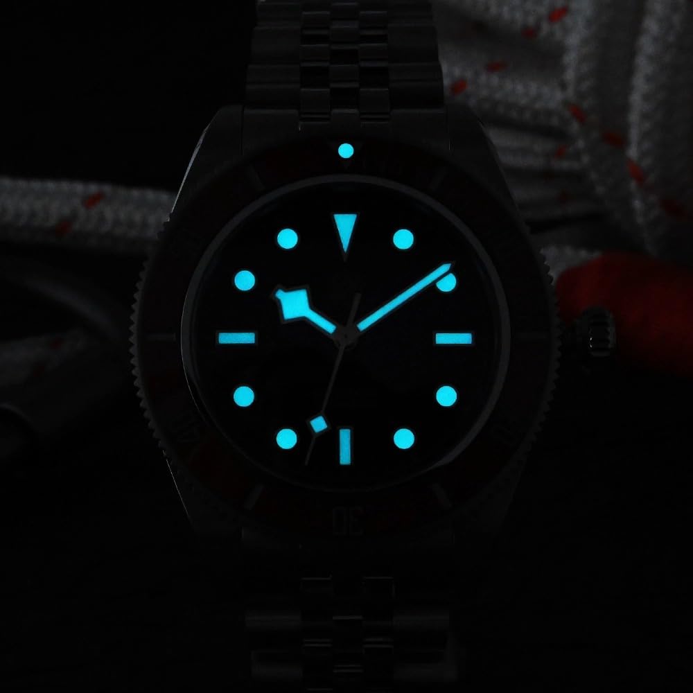 TACTICAL FROG San Martin SN0128 BB58 Automatikuhr 40 MM Saphirglas Taucheruhren Für Herren 316L Edelstahl 200 M Wasserdicht