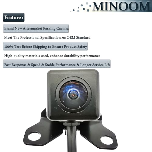 Image of 95750-3W110 Rear View Backup Camera Replacement for Kia Sportage 2011 2012 2013 2014 2015 2016 Part No.#957503W110