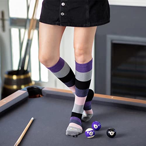 Image of ja vie Women & Men Comfy 75% Merino Wool Compression Socks 15-20mmHg Extra Soft