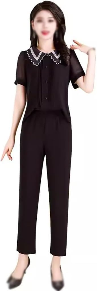 Professional Suit Women's Age-reducing Casual Two-Piece Suit(XL Code)