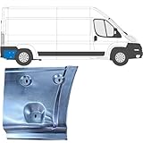 Reparaturblech Kotflügel hinten für Fiat Ducato 2006-2025 / Rechts