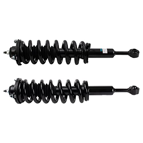 Image of TRQ Front Strut & Coil Spring Assembly Set Driver & Passenger Sides | For 16-23 Toyota Tacoma