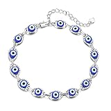 【Ideales Geschenk für Augenschmuck】: Jedes Armband / Fußkettchen ist in eine elegante Samtschmucktasche eingewickelt. Es ist eine ausgezeichnete Geschenkwahl für sich selbst, Mutter, enge Freunde, Freundin, Frau. Dieses Armband ist für den täglichen Gebrauch zu Hause oder im Büro geeignet. Es ist ein edler Schmuck für Frauen und Mädchen zum Geburtstag, Valentinstag, Jubiläum, Muttertag, Weihnachten, Abschluss usw.