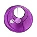 balacoo Pet Cat Tunnel Purple Dot Cat Tunnel Toy Interactive Tube Toy Present for Cat Kitten
