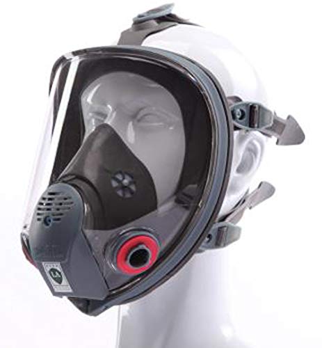 Full Face Respirator mask,Gas Mask with Activated Carbon Air Filter, Protect Against Gas,Paint,Dust,Chemicals