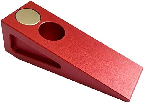 Aluminum Firefighter Wedge With Magnetic Unit Red