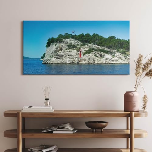 Image imprimée sur toile de Split pour salon moderne 100x50cm