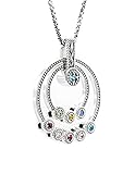 Grandmothers family birthstone necklace