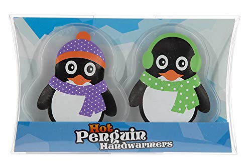 Taschenwärmer Pinguin (2er Set) - Wichtelgeschenk, Handwärmer, Taschenheizkissen Cover