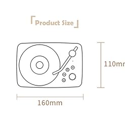 Haut-Parleur Bluetooth rétro Haut-Parleur phonographe, Platine Vinyle Portable, Prise en Charge du Mode Lecture sans Fil… - Les Beatles, Paul McCartney, John Lennon, RIngo Starr, George Harrison Haut-Parleur Bluetooth rétro Haut-Parleur phonographe, Platine Vinyle Portable, Prise en Charge du Mode Lecture sans Fil… – Image 7