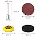320PCS 3 Inch Sanding Discs, MAPRIAL Headlight Restoration Kit 40-2000 Grit Assortment Hook and Loop Sandpaper with 1/8”Shank Backer Plate, Sanding Pad for Drill Tools Attachment, Woodworking, Metal