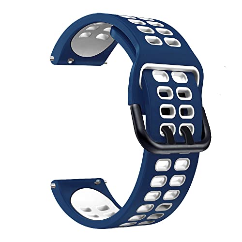 Bracelet silicone 20mm agate pour rester élégant du bureau aux séances de sport