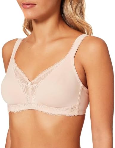 Triumph - Modern Lace + Cotton N - Damen - BH ohne Bügel - Fester Halt - mit Spitzen-Details