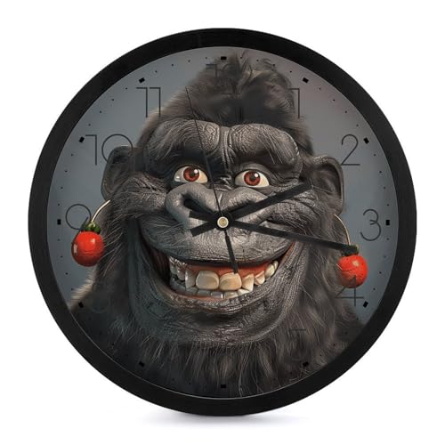 Horloge murale numérique moderne Gorilla 25,4 cm pour cuisine