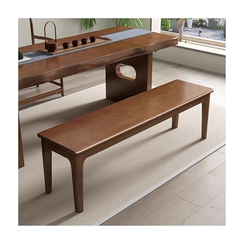 Banc en bois d'entrée compact pour résoudre le manque de place dans un couloir étroit