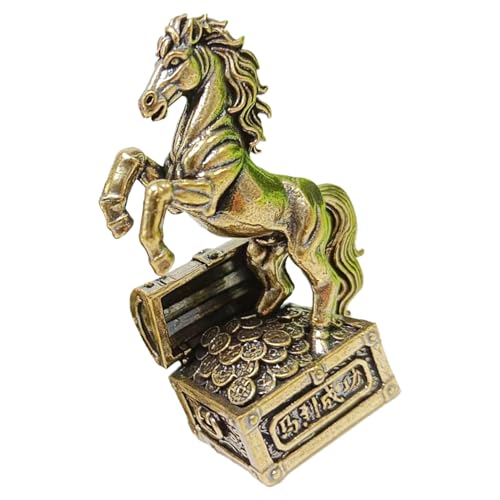CALLARON Statue de Cheval en Cuivre pour Décoration de Bureau