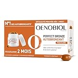 Oenobiol Autobronzant Peau Claire Perfect Bronze   Efficace Dès Le 1er mois sans soleil   Concentration de 5 pigments 100% d'origine végétale   Complément Alimentaire 2X30 Capsules   Programme 2 Mois