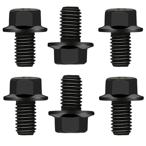 image for Qwtqwt 6 Pcs 2307304 Torque Converter Bolts Fits for GM 4L60E 4L65E 4L